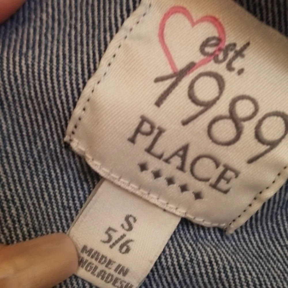 Children place‎ Jean jacket s5/6